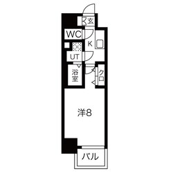 エスリード金山クラッシィの物件間取画像